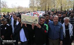 تشییع پیکر پاک و مطهر شهید گمنام در فدراسیون تیراندازی 19
