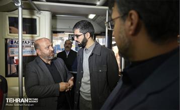 بازدید اصحاب رسانه از مراکز بازسازی ناوگان اتوبوسرانی 7