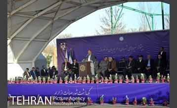 پیشواز نیروهای شهربان و حریم بان از نوروز با حضور شهردار تهران 35