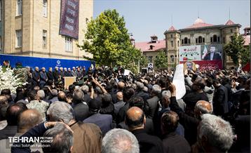 تشییع پیکر شهید حسین امیرعبداللهیان در وزارت خارجه 17