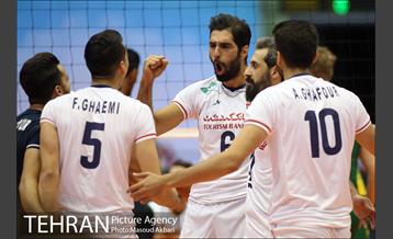 دیدار تیم های ملی والیبال ایران و استرالیا 5