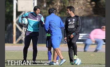 تمرین تیم فوتبال استقلال‎ 12