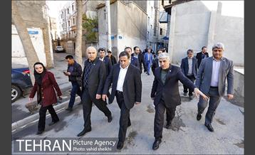 بازدید اصحاب رسانه از پروژه های منطقه 17 شهرداری تهران  42