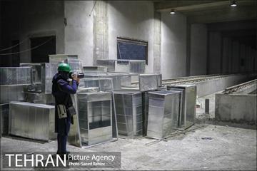 تور عکاسی پارکینگ زیرزمینی قطارهای شهری 24
