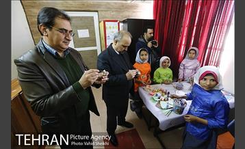 بازدید مدیر کل دفتر شهردار تهران از مدرسه صبح رویش 27