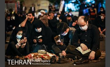 مراسم احیا شب بیست و یکم ماه مبارک رمضان در مسجد امام صادق(ع) 11