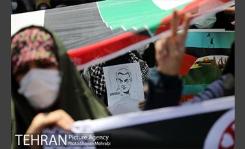 تجمع دانشجویی و مردمی در حمایت از مردم فلسطین 27