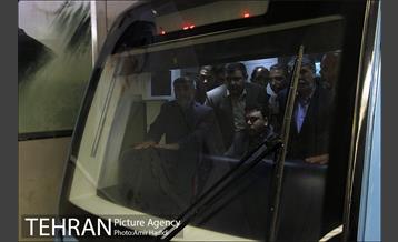 افتتاح خط و ایستگاه مترو نمایشگاه شهر آفتاب 22