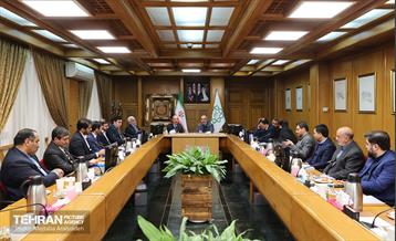 نشست مشترک وزیر نیرو و شهردار تهران 6