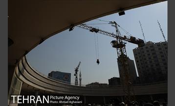 بازدید هنرمندان از بروژه بلازای ولیعصر 18