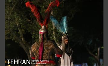 اجرای تعزیه در پهنه رودکی، گذر استاد شهریار 3