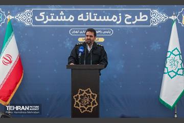 طرح زمستانه مشترک پلیس راهور و شهرداری تهران 21