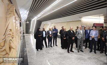 بازدید فعالان فضای مجازی از ایستگاه مریم مقدس(س) 22