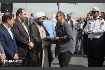 افتتاح دسترسی بزرگراه شهید سلیمانی به بزرگراه شهید یاسینی 6