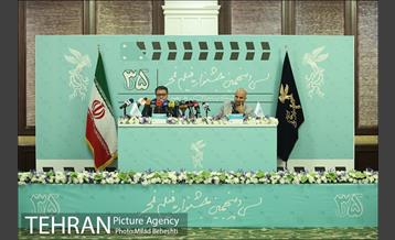 نشست خبری سی و پنجمین جشنواره فیلم فجر‎ 3