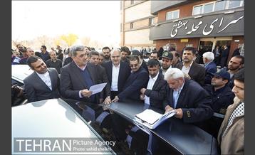 آیین بهره برداری از پروژه مدیریت شهری در منطقه 20 28