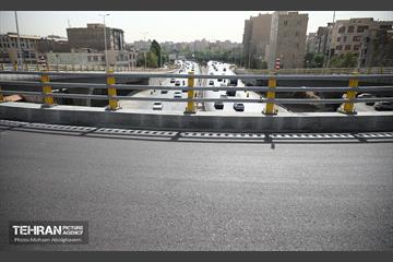 اینجا کارگاهه؛ پل تقاطع غیر همسطح در بزرگراه شهید باقری 24