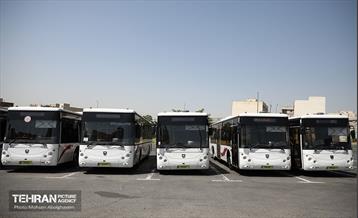 بازدید اصحاب رسانه از منطقه ۵ شرکت واحد اتوبوسرانی 18