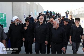 شهردار تهران در آیین وداع با آقای شهید ایران 17