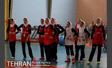 تمرین تیم ملی والیبال بانوان 2