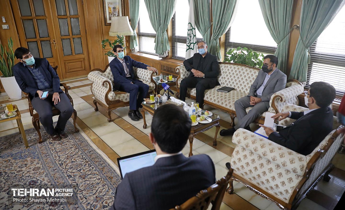 دیدار شهردار تهران با وزیر ارتباطات و فناوری اطلاعات 27