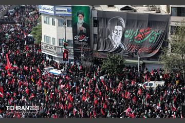 تشییع پیکر آقای شهید ایران