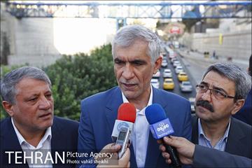 بازدید شهردار تهران از پروژه های عمرانی شهر تهران 14
