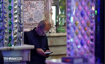 احیای شب بیست‌ویکم ماه رمضان امامزاده پنج تن لویزان 50