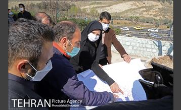 بازدید شهردار منطقه ۷ از روند اجرای پروژه های توسعه محله ای ۱۴۰۰