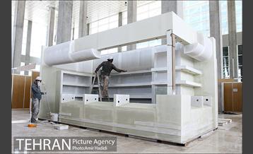 آماده سازی نمایشگاه بین المللی کتاب تهران 9