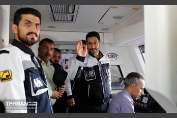بازدید مدیرعامل شرکت بهره‌برداری متروی تهران از خدمت رسانی در روز اربعین