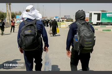 خدمات رسانی شهرداری منطقه 5 در پایانه مرزی مهران 17