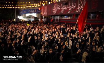 عزاداری شب چهارم محرم در هیئت ریحانة الحسین 51