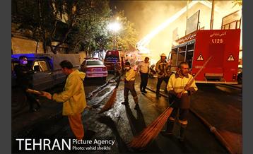 آتش سوزی گسترده در خیابان امیرکبیر 2 31