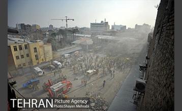 ساختمان پلاسکو فرو ریخت-3 3