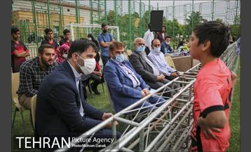 اختتامیه مسابقات فوتبال خیابانی جام رمضان ۱۴۰۰ در محله هرندی 18