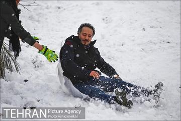تفریحات برفی در پارک پردیسان تهران 19