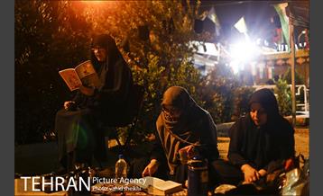 مراسم شب احیا در گلزار شهدا 9