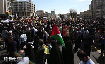 راهپیمایی روز قدس در پایتخت - 1 37