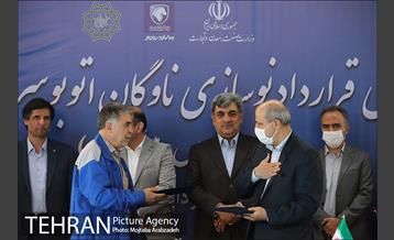 مراسم امضای قرارداد نوسازی ناوگان مسافری شهری 29