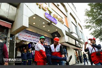 مانور عملیاتی حریق و نجات با محوریت فروریزش 3