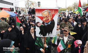 راهپیمایی روز جهانی قدس در تهران 9