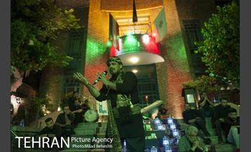 مراسم شب قدر در خانه هنرمندان 1