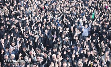 عزاداری شهادت امیرالمومنین (ع) در میدان امام حسین (ع) 39