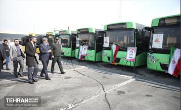 مراسم اختصاص ۳۳۴ دستگاه اتوبوس ویژه انتخابات 7