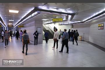 نشست خبری مدیرعامل شرکت بهره‌ برداری متروی تهران 6