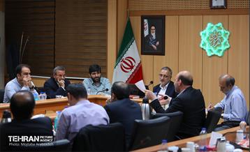 جلسه شورای معاونین و مشاوران شهردار 11