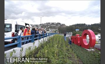 بازدید نماینده تهران در اجلاس HABITAT III از پروژه تقاطع غیر همسطح کاراپونکو و اتوبان سیمون بولیوار 12