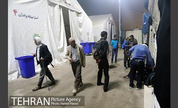 ارائه خدمات نیرو های خادم الحسین (ع) در مرز شلمچه 23