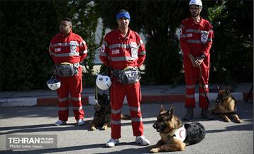 مانور امداد و نجات جمعیت هلال احمر 2
